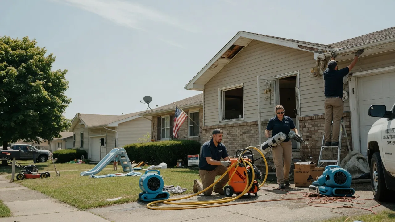 Water Damage Restoration in Fluvanna, TX near me
